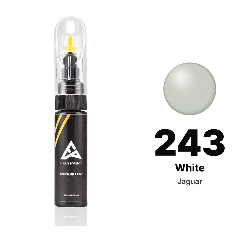 Touch-up paint for Jaguar 243 White, Basic kit