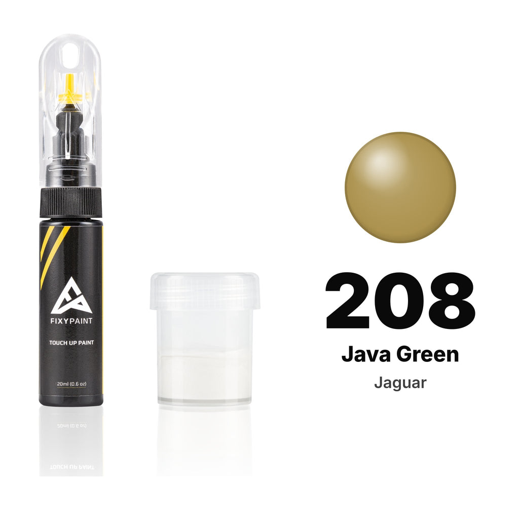 Touch-up paint for Jaguar 208 Java Green, Standard kit