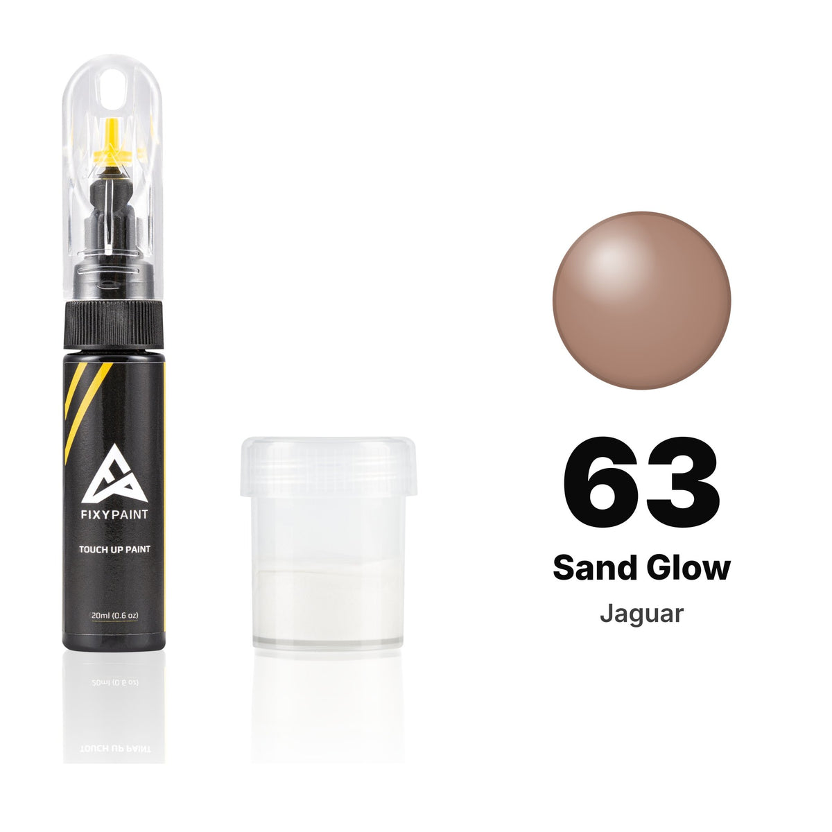 Touch-up paint for Jaguar 63 Sand Glow, Standard kit