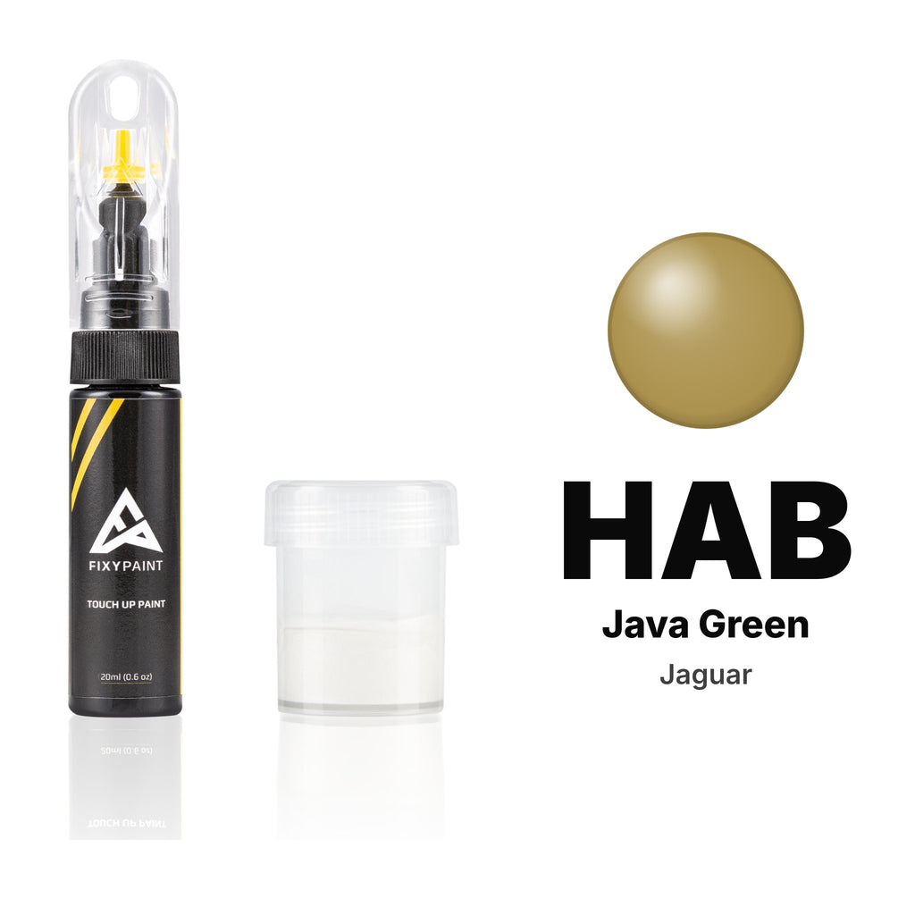 Touch-up paint for Jaguar HAB Java Green, Standard kit