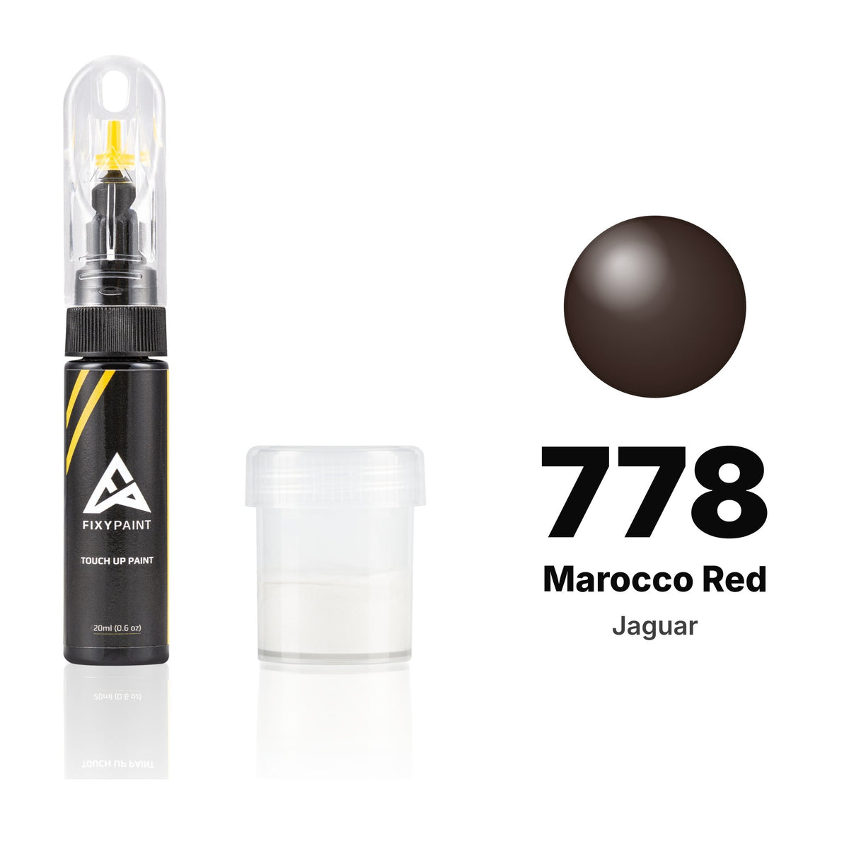 Touch-up paint for Jaguar 778 Marocco Red, Standard kit