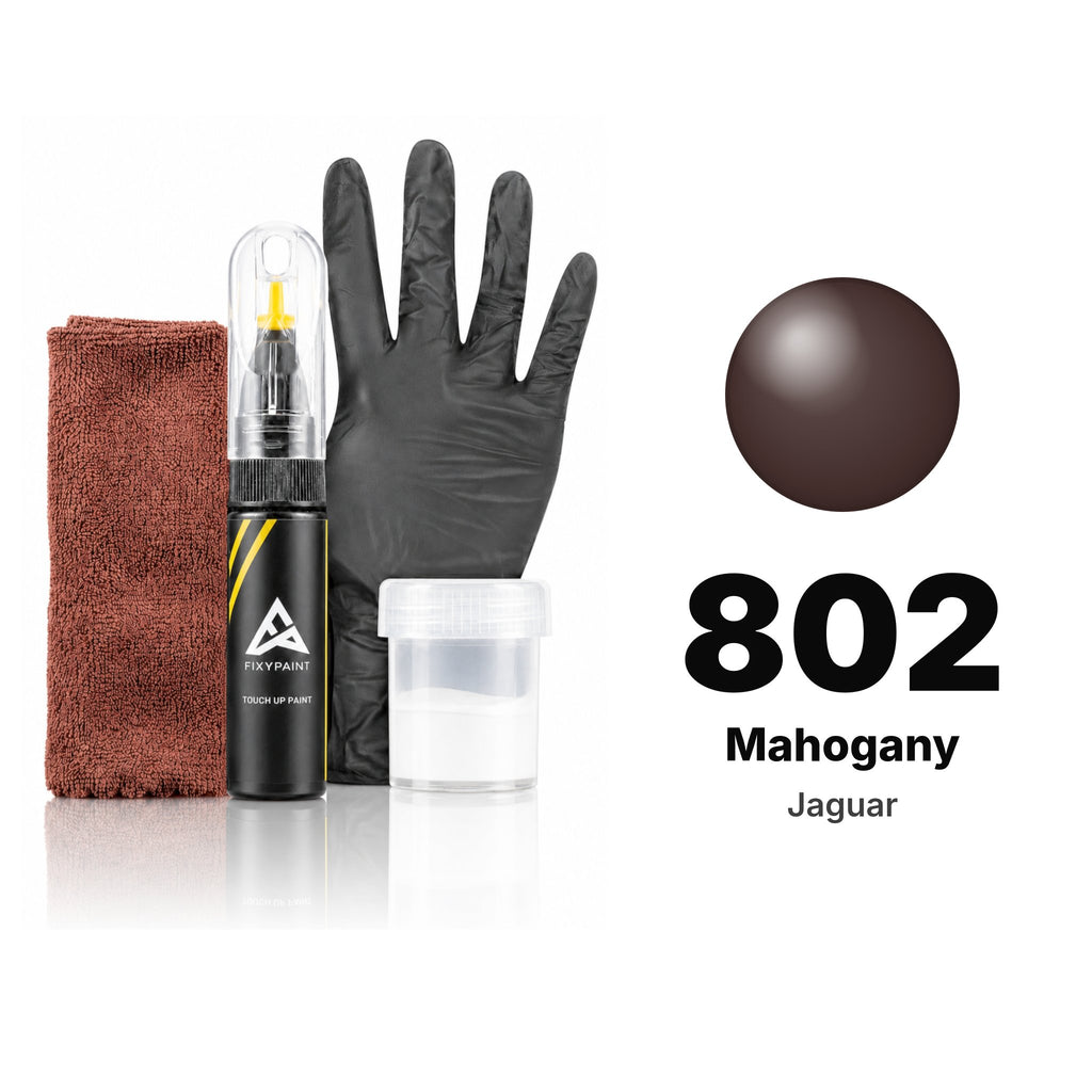 Touch-up paint for Jaguar 802 Mahogany, Complete kit