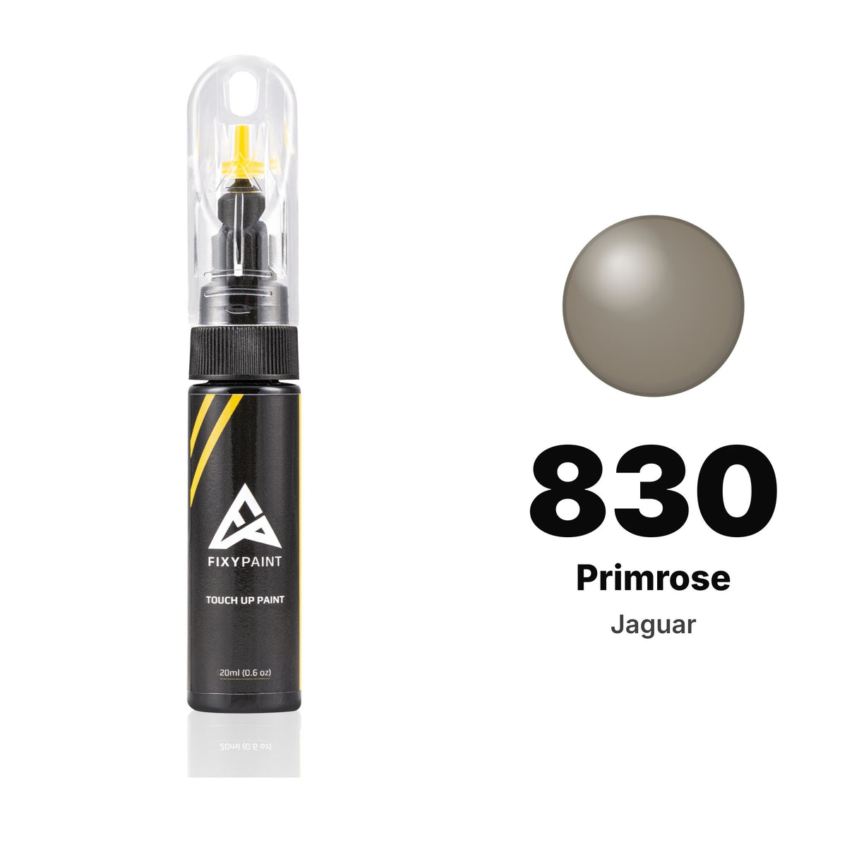 Touch-up paint for Jaguar 830 Primrose, Basic kit