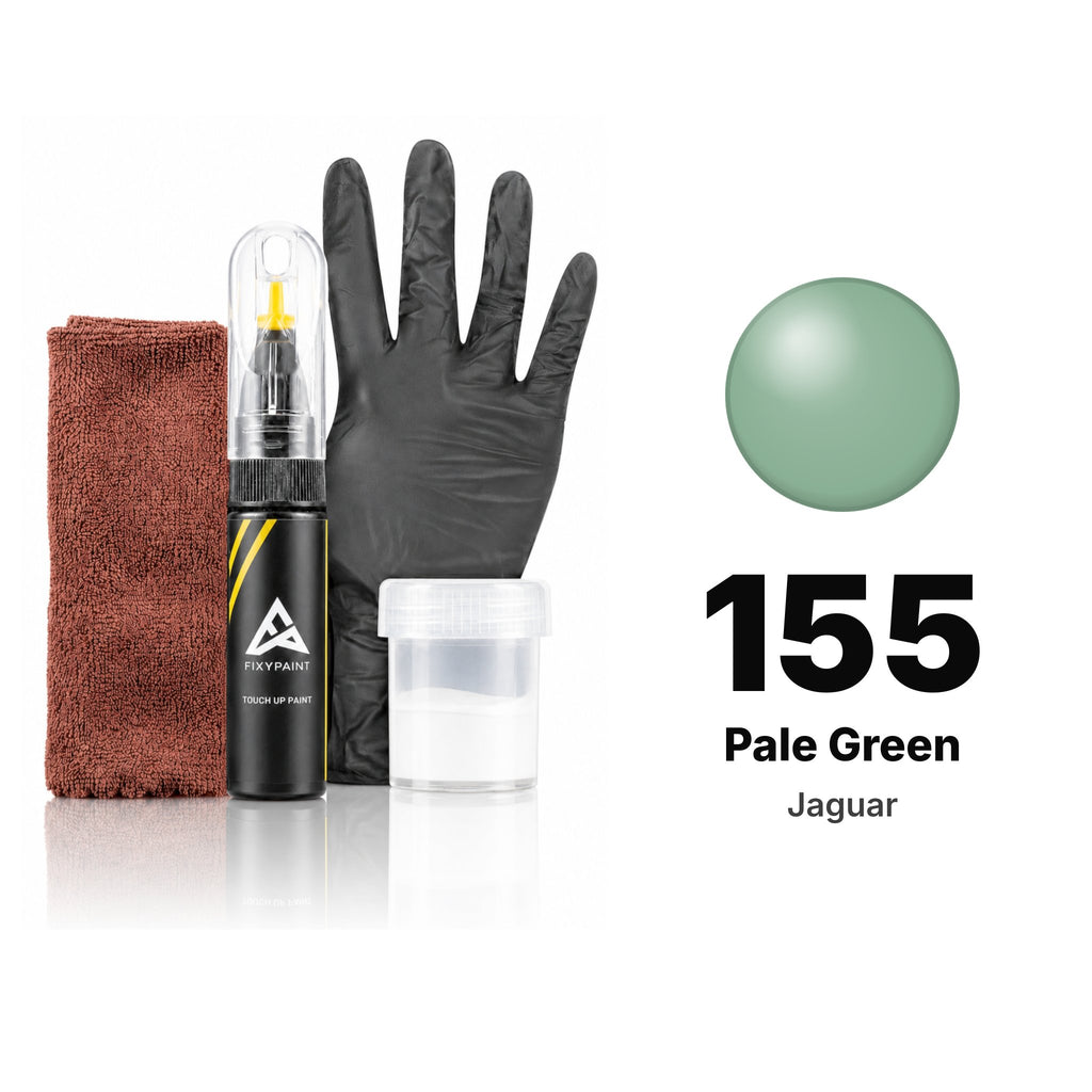 Touch-up paint for Jaguar 155 Pale Green, Complete kit