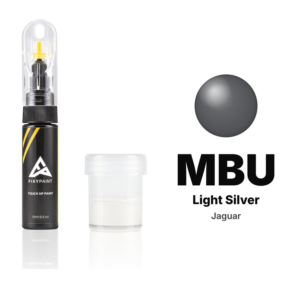 Lackstift für Jaguar – MBU Light Silver (alle Modelle, 2012), Set Standard