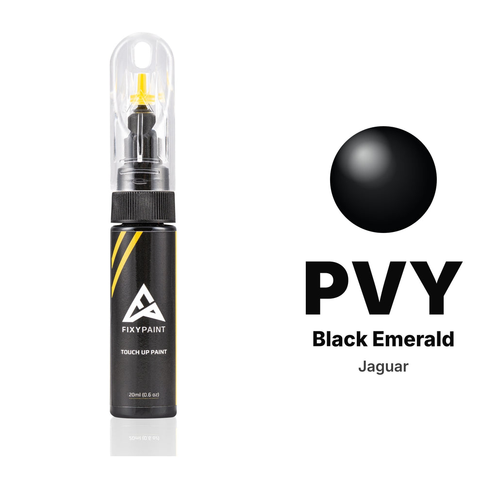 Touch-up paint for Jaguar PVY Black Emerald, Basic kit