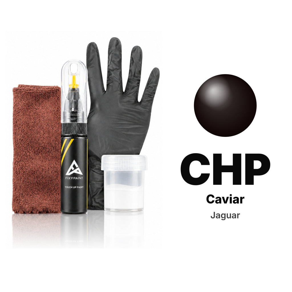 Touch-up paint for Jaguar CHP Caviar, Complete kit