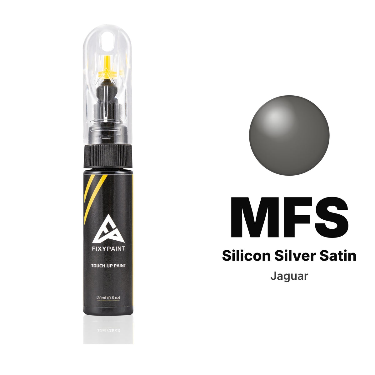 Touch-up paint for Jaguar MFS Silicon Silver Satin, Basic kit