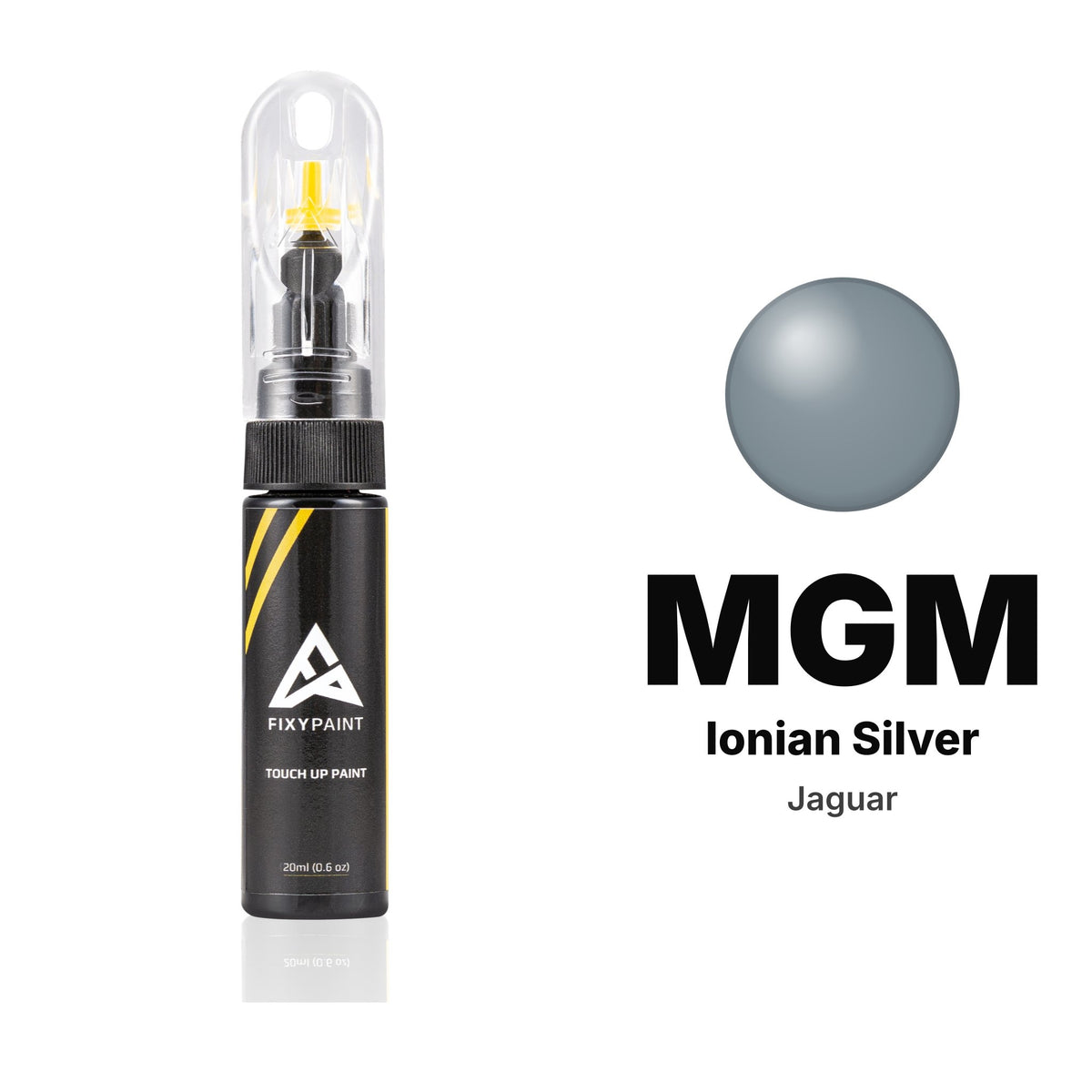 Touch-up paint for Jaguar MGM Ionian Silver, Basic kit