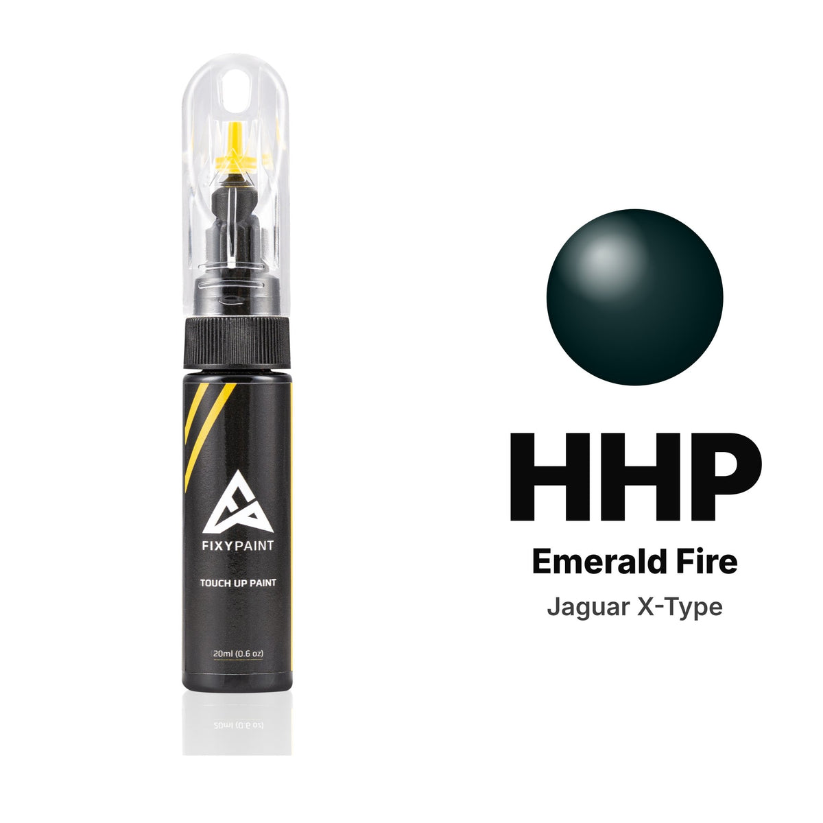 Jaguar X-Type HHP Emerald Fire touch-up paint, Basic kit