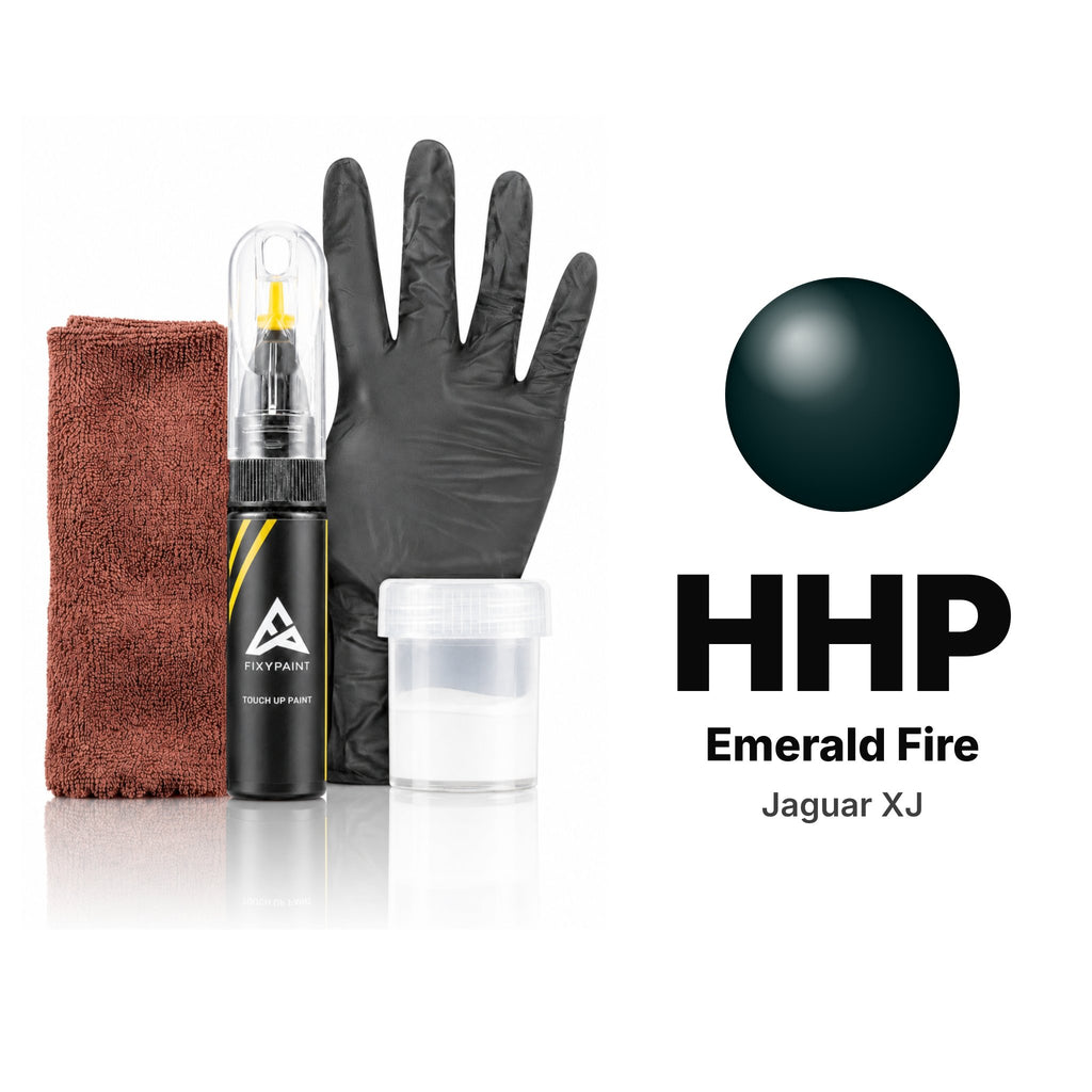 Touch-up paint for Jaguar XJ HHP Emerald Fire, Complete kit