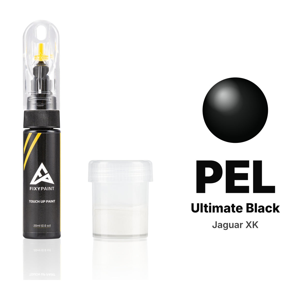 Touch-up paint for Jaguar XK PEL Ultimate Black, Standard kit