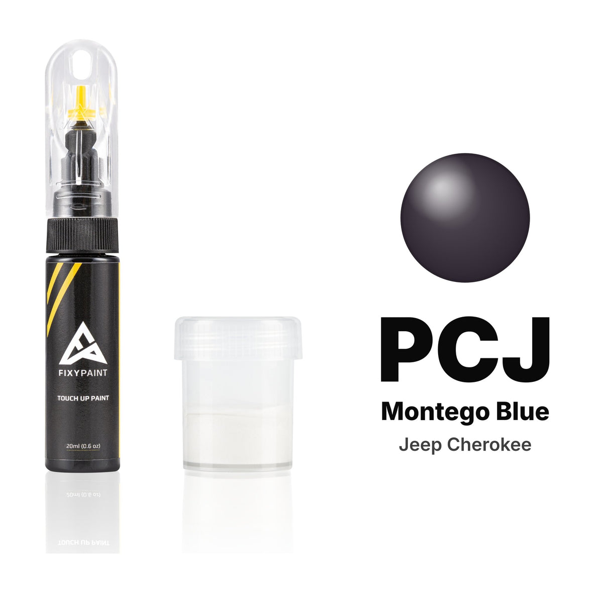 Touch-up paint for Jeep Cherokee PCJ Montego Blue, Standard kit