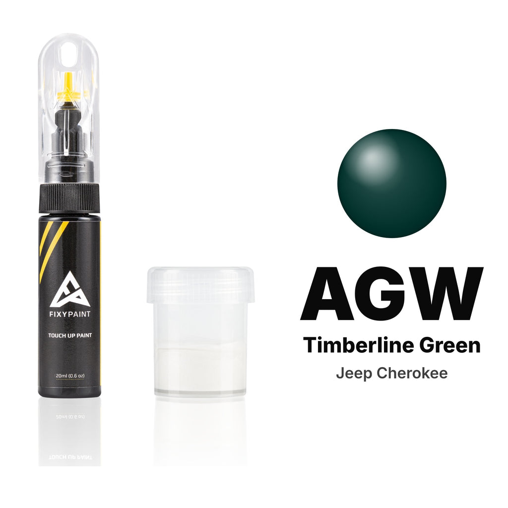 Touch-up paint for Jeep Cherokee AGW Timberline Green, Standard kit