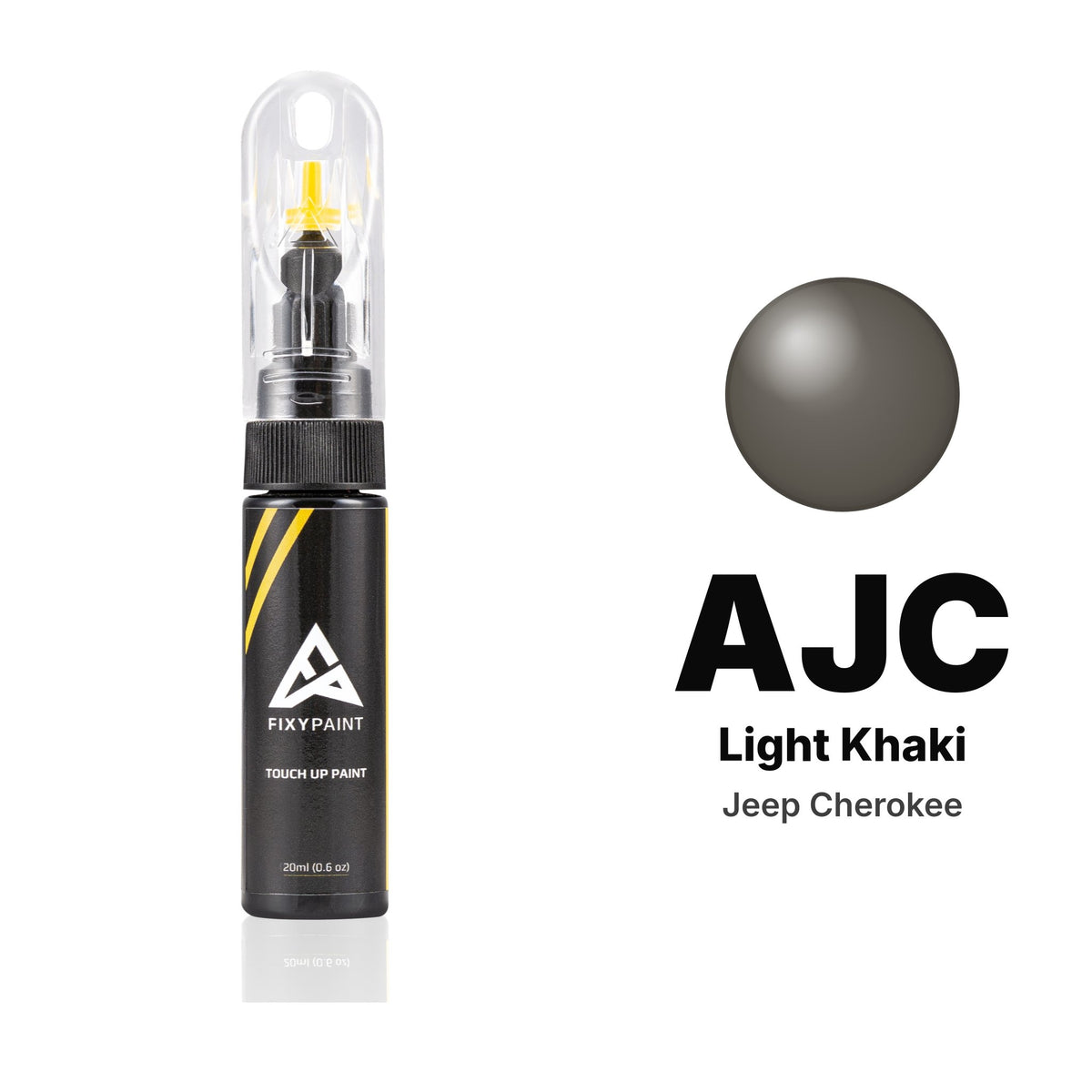 Jeep Cherokee AJC Light Khaki touch-up paint, Basic kit