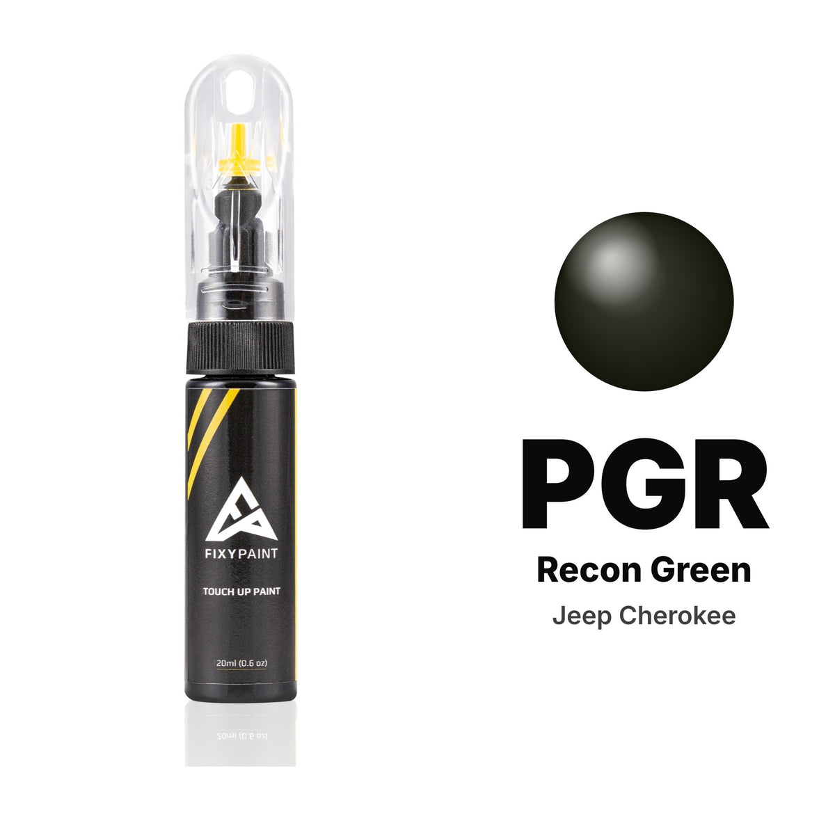 Touch-up paint for Jeep Cherokee PGR Recon Green, Basic kit