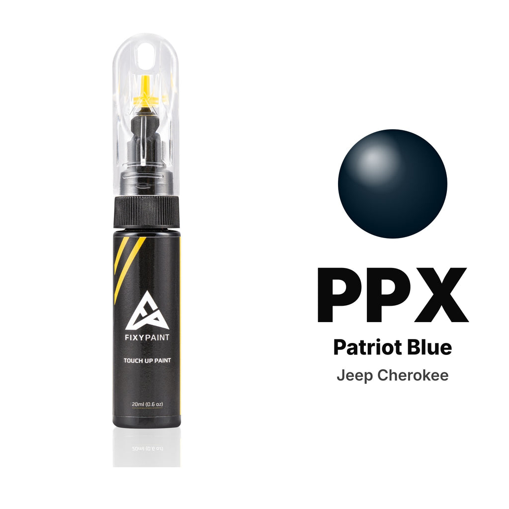 Lackstift für Jeep Cherokee – PPX Patriot Blue (2017–2020), Set Basis