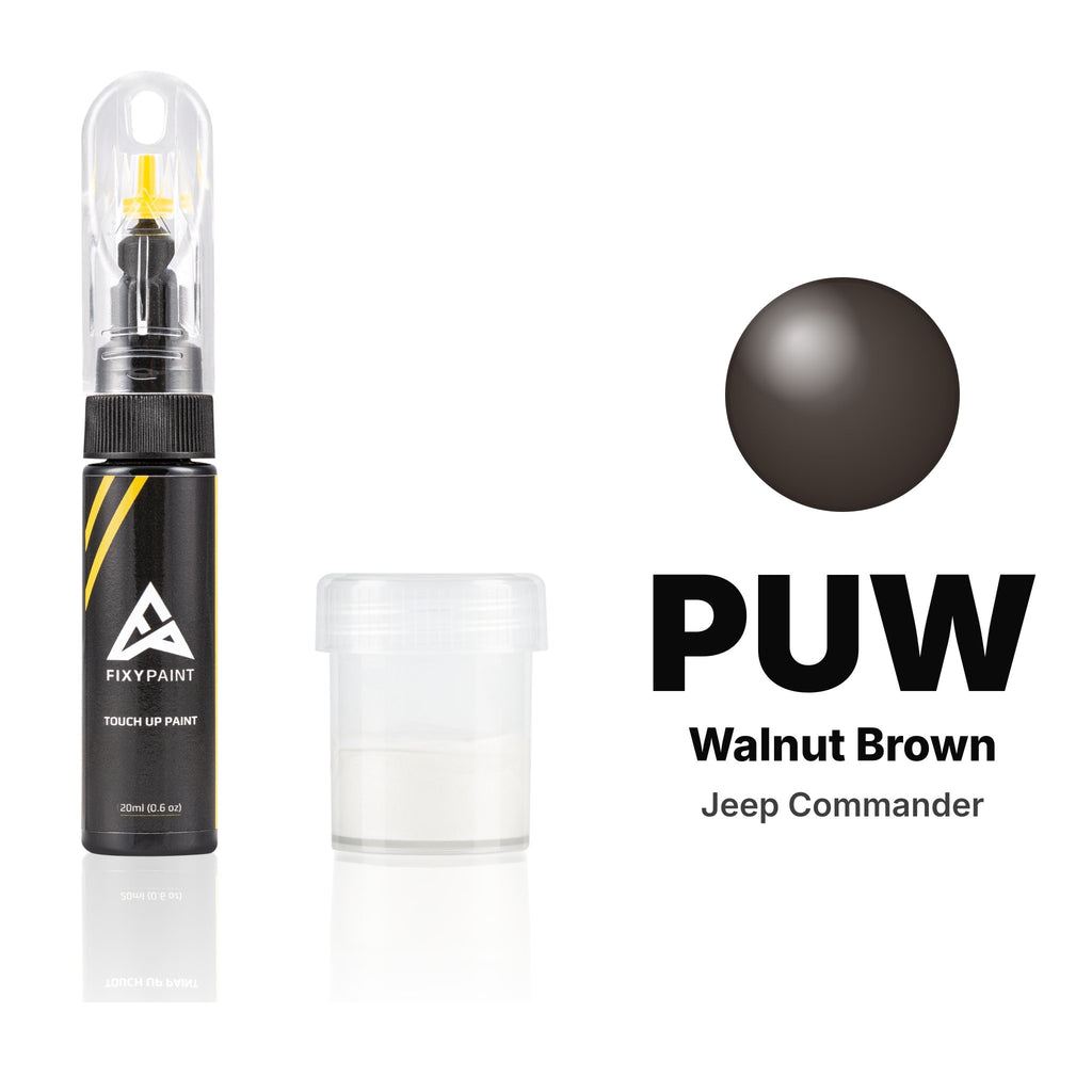 Lackstift für Jeep Commander – PUW Walnut Brown (2022–2023), Set Standard