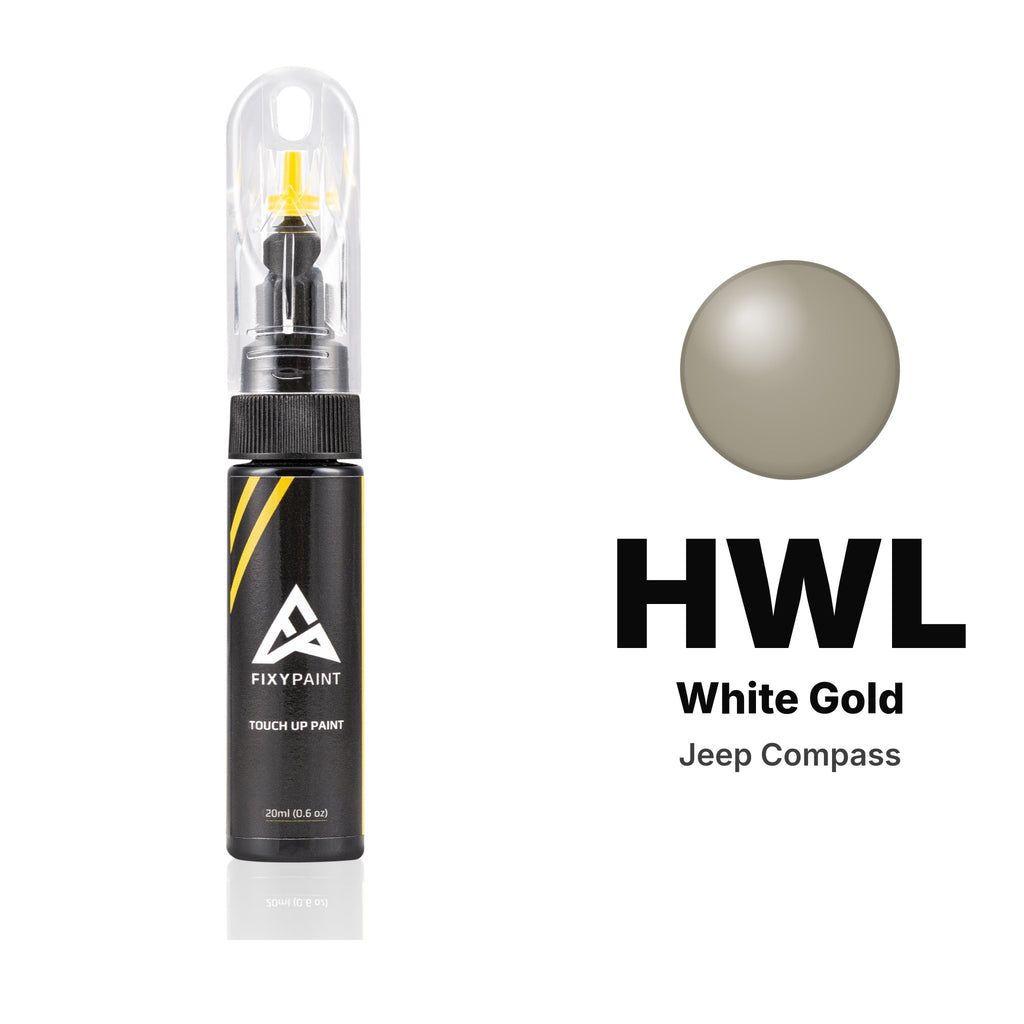 Touch-up paint for Jeep Compass HWL White Gold, Basic kit