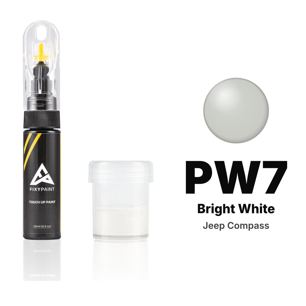 Touch-up paint for Jeep Compass PW7 Bright White, Standard kit