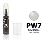 Touch-up paint for Jeep Compass PW7 Bright White, Standard kit