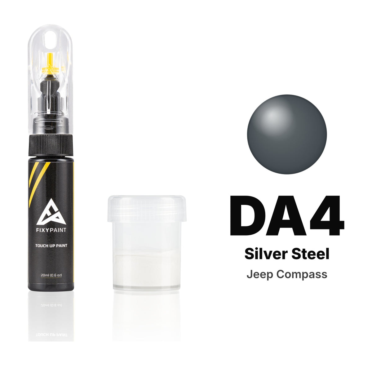 Touch-up paint for Jeep Compass DA4 Silver Steel, Standard kit