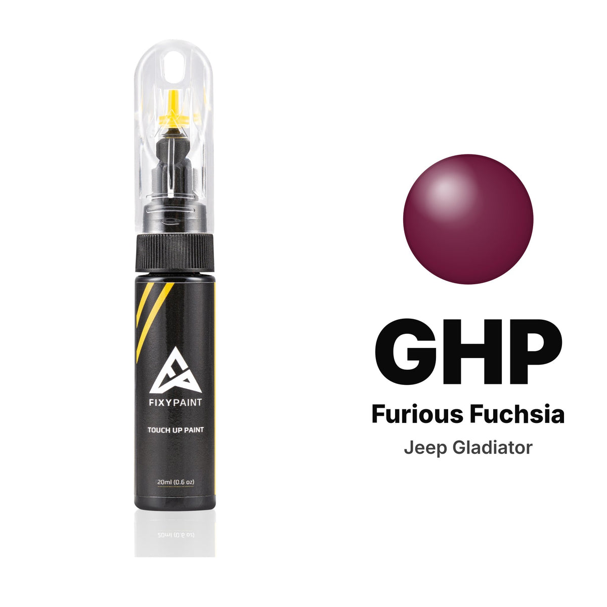 Jeep Gladiator GHP Furious Fuchsia touch-up paint, Basic kit