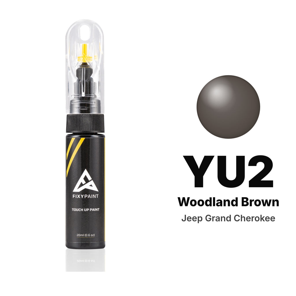 Touch-up paint for Jeep Grand Cherokee YU2 Woodland Brown, Basic kit