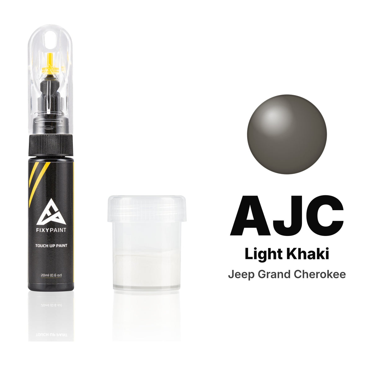 Pintura de retoque para Jeep Grand Cherokee – AJC Light Khaki (2005), kit Estándar