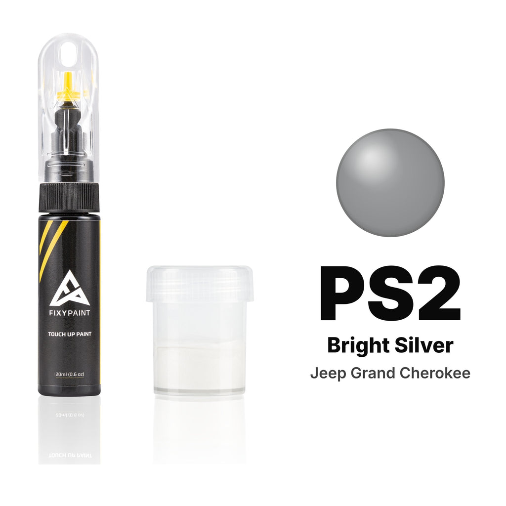 Touch-up paint for Jeep Grand Cherokee PS2 Bright Silver, Standard kit