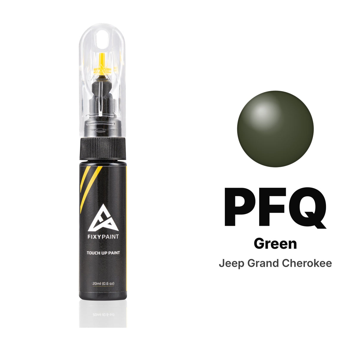 Lackstift für Jeep Grand Cherokee – PFQ Green (2019–2022), Set Basis