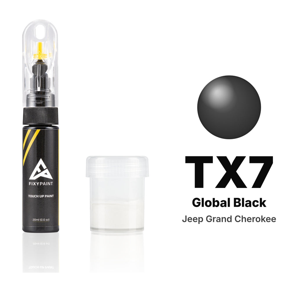 Lackstift für Jeep Grand Cherokee – TX7 Global Black (2021), Set Standard