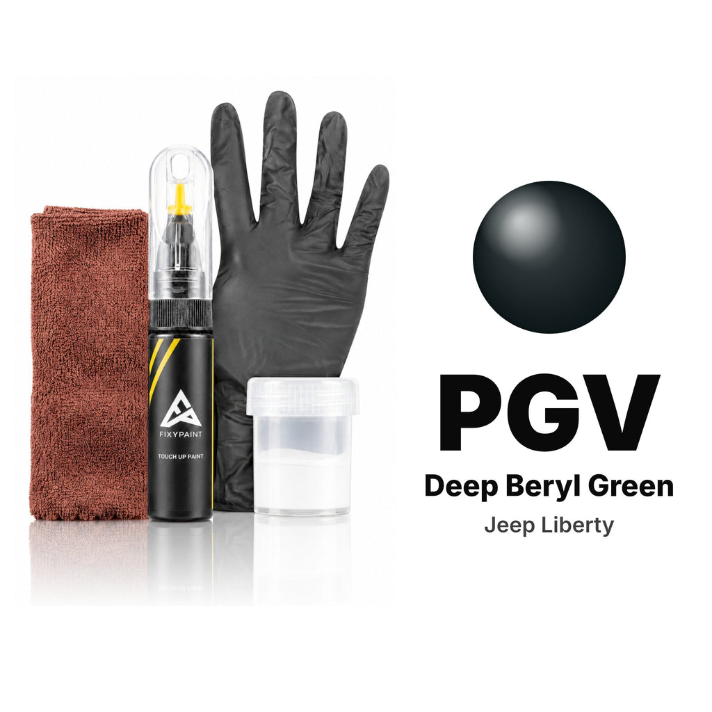 Touch-up paint for Jeep Liberty PGV Deep Beryl Green, Complete kit