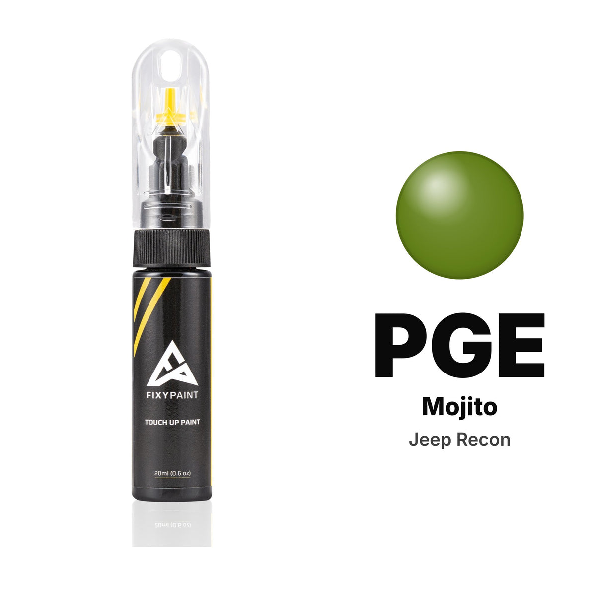 Touch-up paint for Jeep Recon PGE Mojito, Basic kit