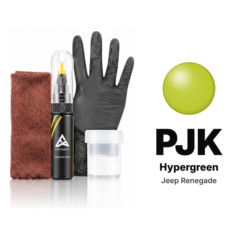 Touch-up paint for Jeep Renegade PJK Hypergreen, Complete kit