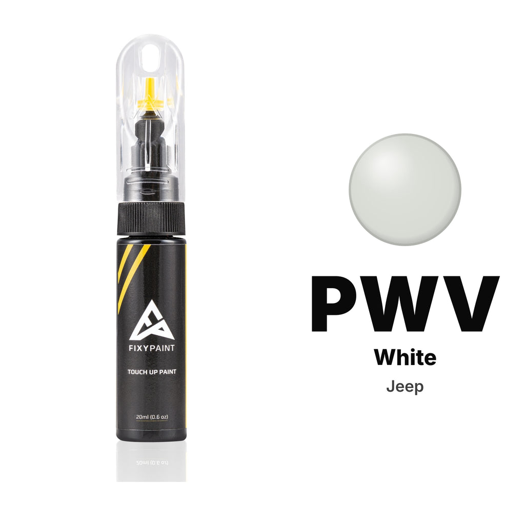 Touch-up paint for Jeep PWV White, Basic kit
