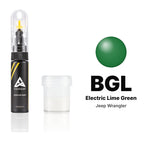 Touch-up paint for Jeep Wrangler BGL Electric Lime Green, Standard kit
