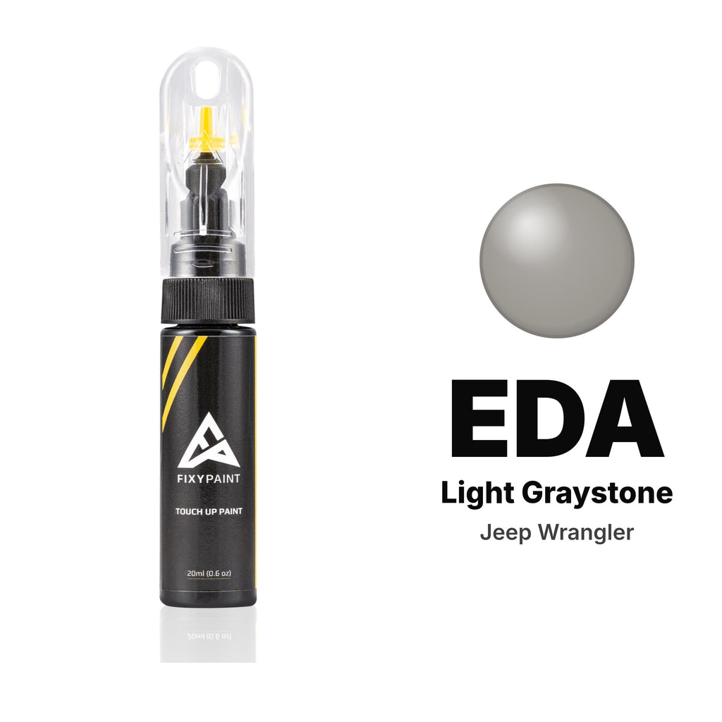 Touch-up paint for Jeep Wrangler EDA Light Graystone, Basic kit