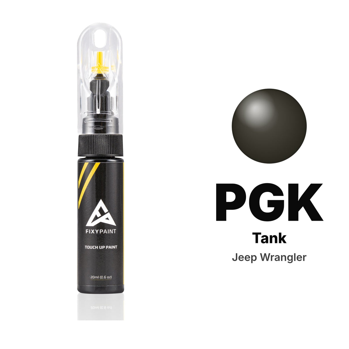 Touch-up paint for Jeep Wrangler PGK Tank, Basic kit