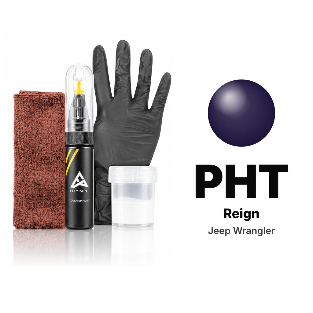 Touch-up paint for Jeep Wrangler PHT Reign, Complete kit