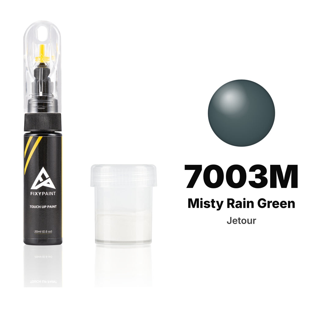 Pintura de retoque para Jetour – 7003M Misty Rain Green (todos los modelos, desde 2024), kit Estándar