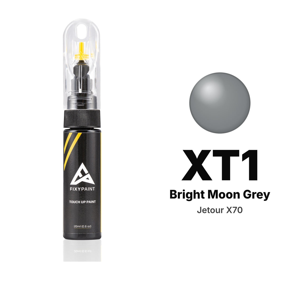 Pintura de retoque para Jetour X70 – XT1 Bright Moon Grey (desde 2024), kit Básico