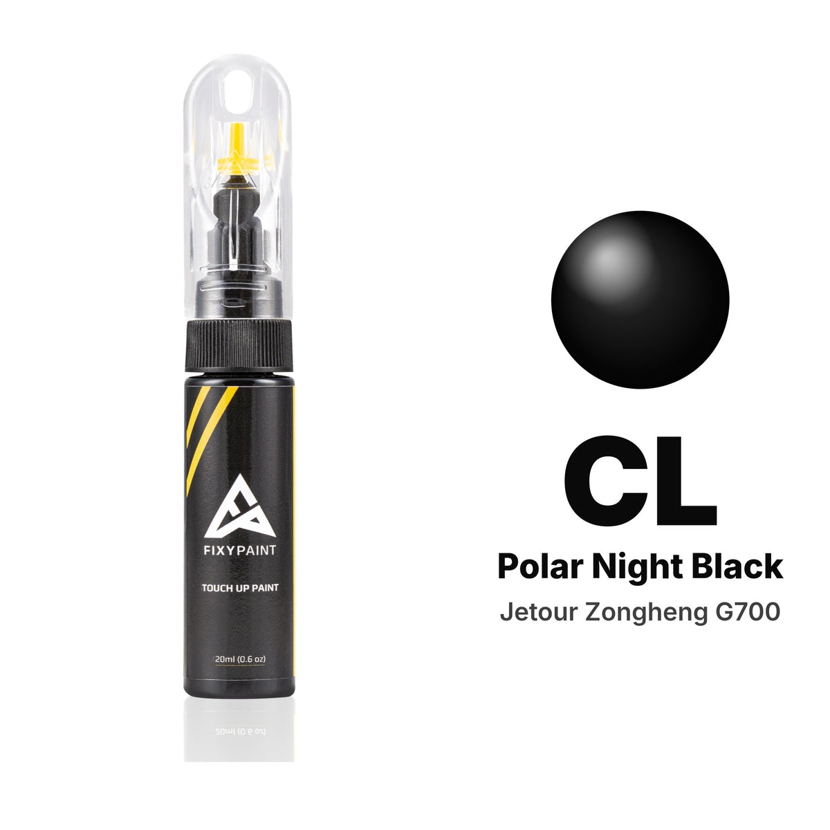 Touch-up paint for Jetour Zongheng G700 CL Polar Night Black, Basic kit