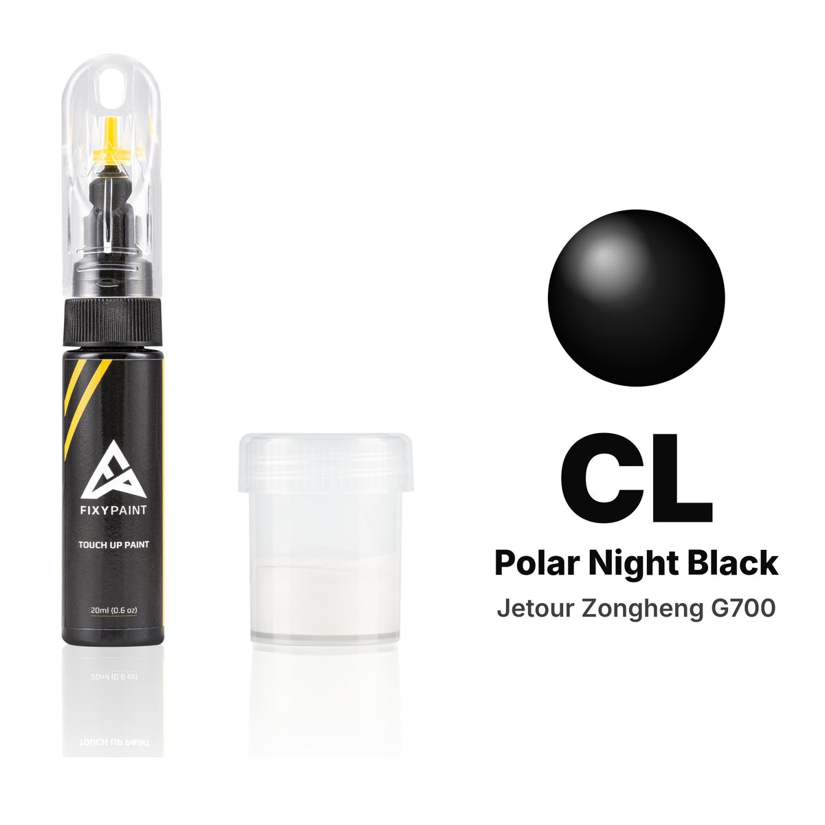 Touch-up paint for Jetour Zongheng G700 CL Polar Night Black, Standard kit