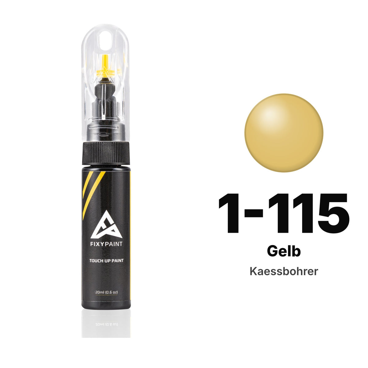 Touch-up paint for Kaessbohrer 1-115 Gelb, Basic kit