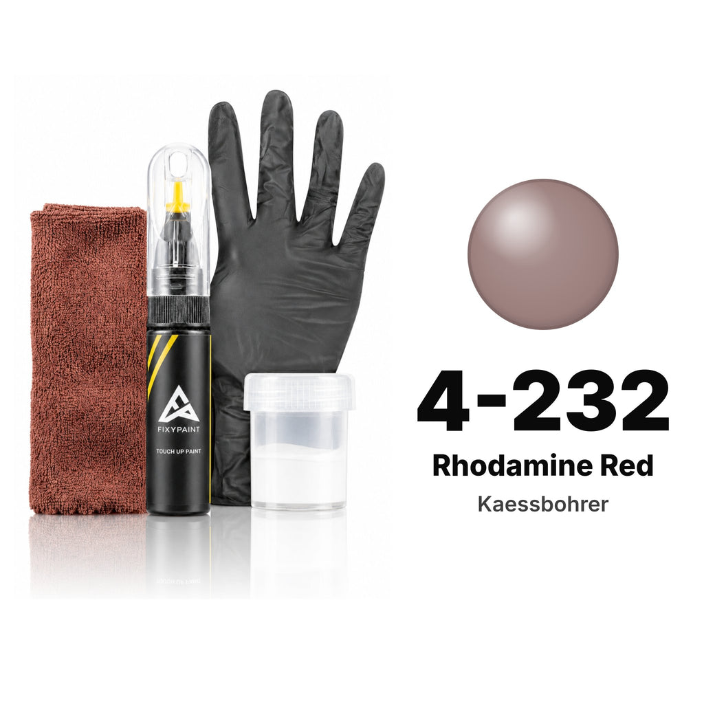 Touch-up paint for Kaessbohrer 4-232 Rhodamine Red, Complete kit