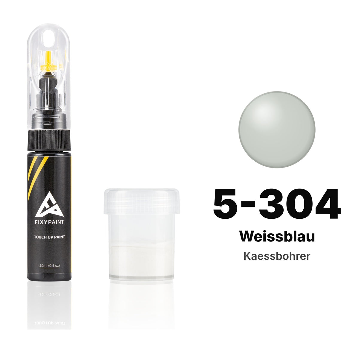 Touch-up paint for Kaessbohrer 5-304 Weissblau, Standard kit