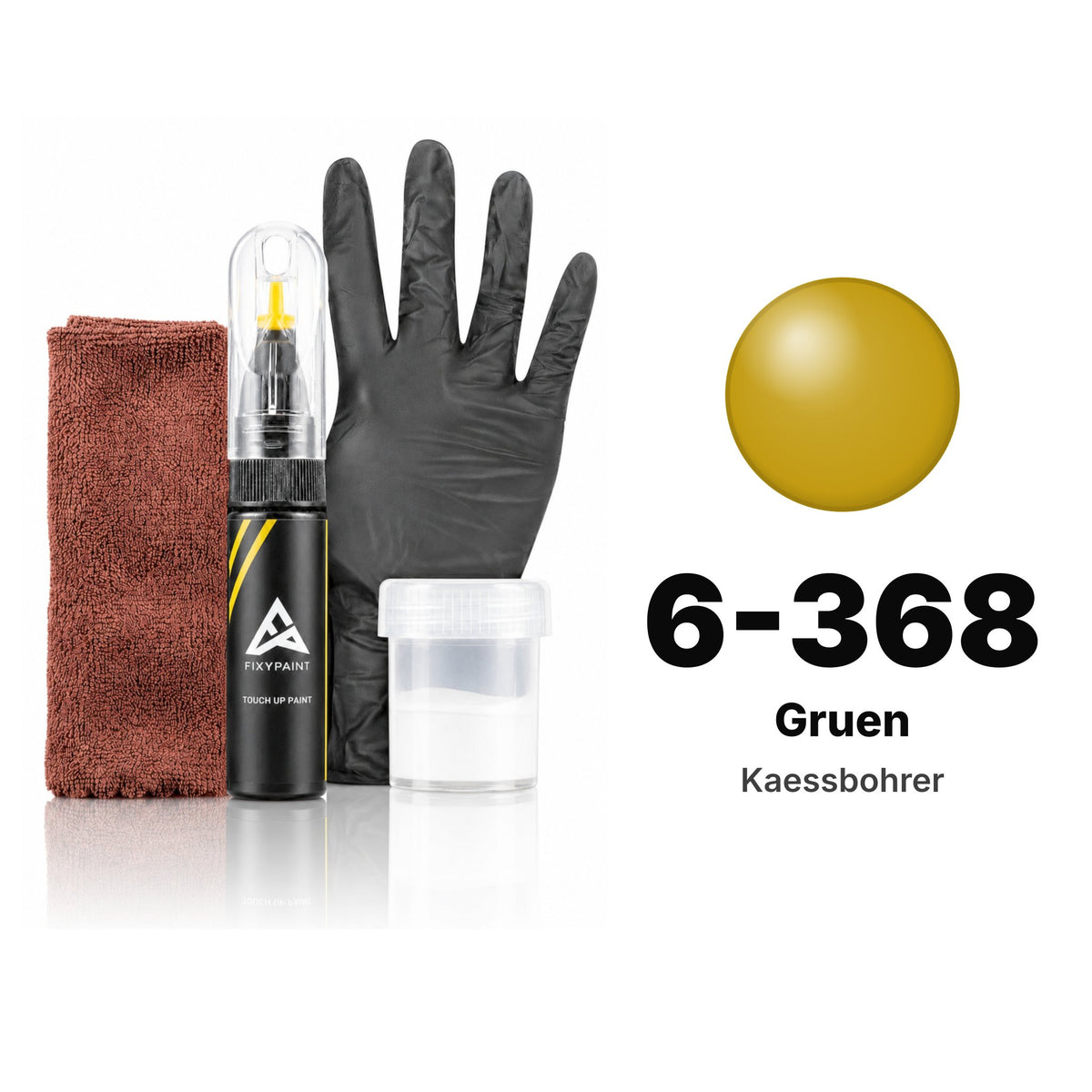 Touch-up paint for Kaessbohrer 6-368 Gruen, Complete kit