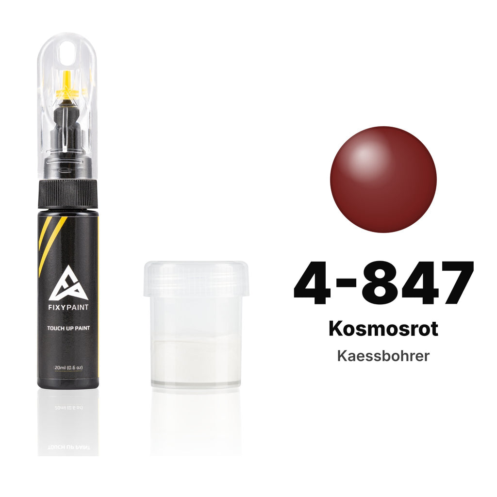Touch-up paint for Kaessbohrer 4-847 Kosmosrot, Standard kit