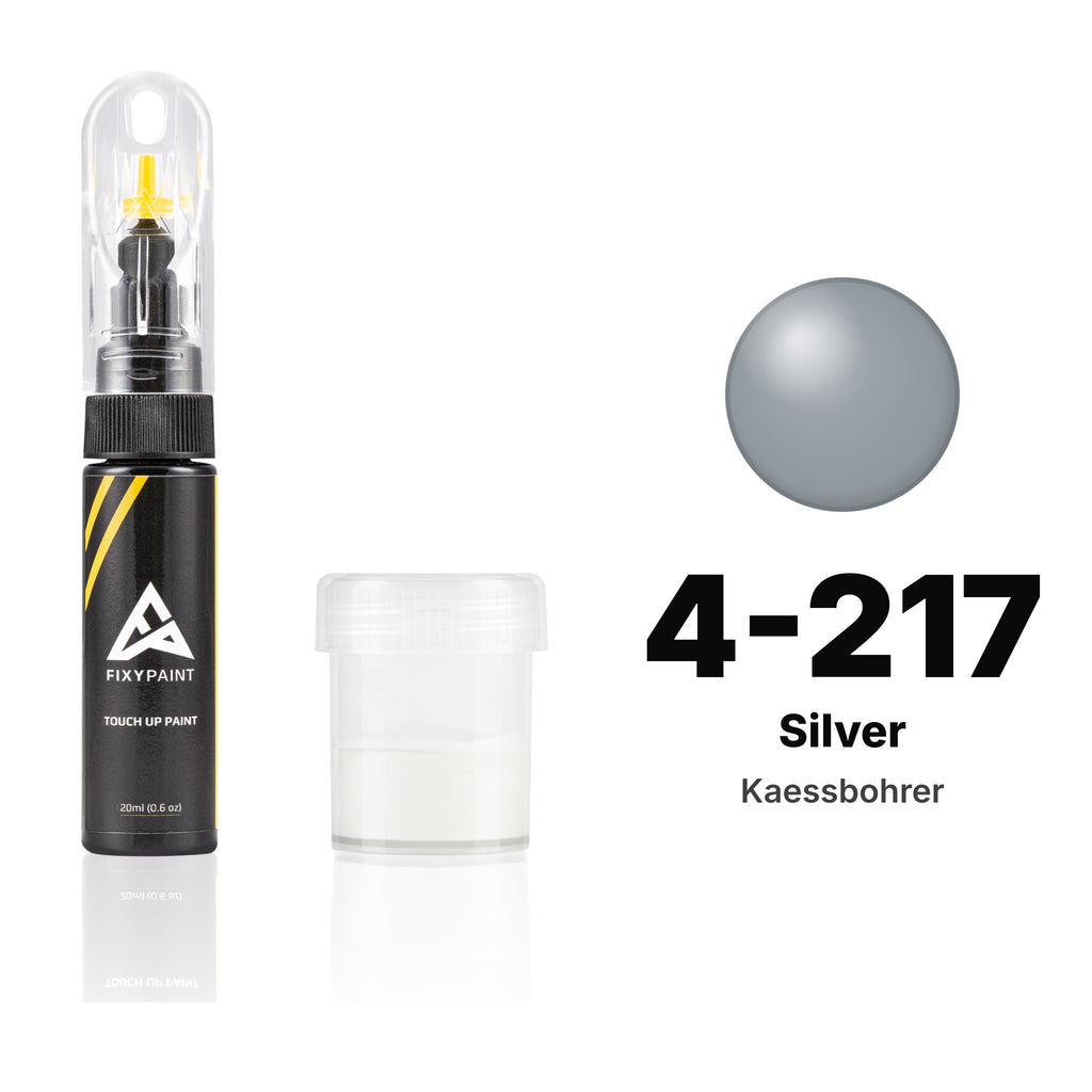 Touch-up paint for Kaessbohrer 4-217 Silver, Standard kit